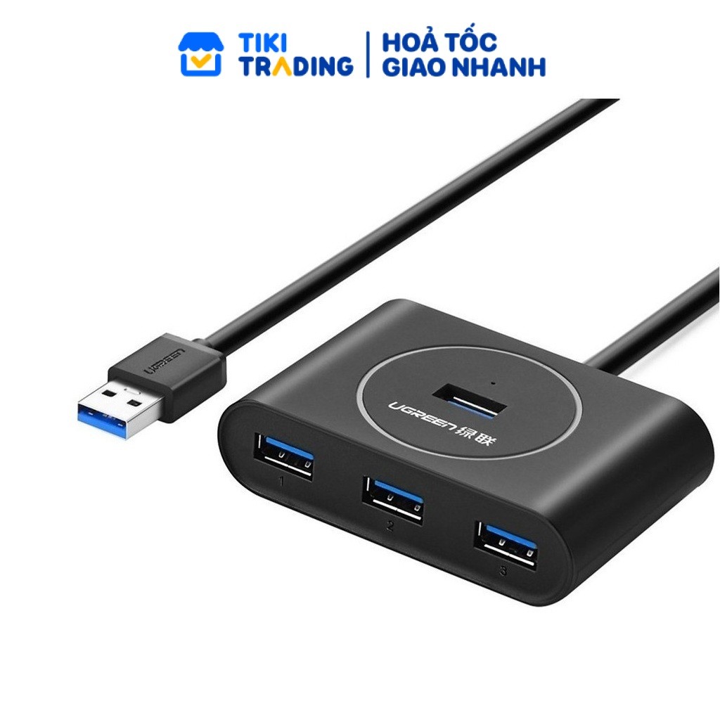 [HỎA TỐC] Hub 4 Cổng USB 3.0 Ugreen 20291 1m - Hàng chính hãng