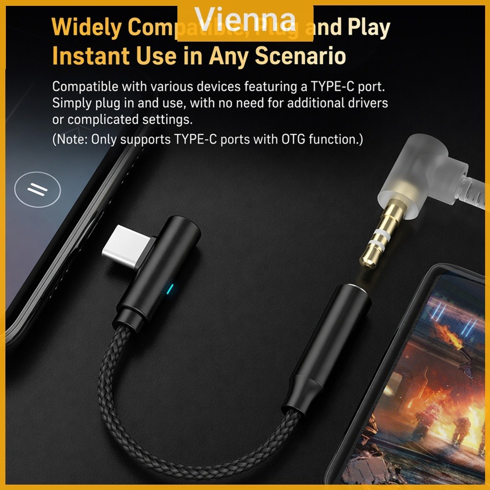 Bộ chuyển đổi kỹ thuật số USB-C sang Analog Đầu ra 3,5 mm 96kHz 24bit