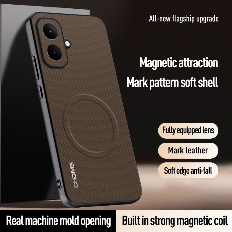 Ốp lưng Tecno Spark Go 2 Vỏ sạc không dây vòng từ tính phổ biến cho vỏ điện thoại Tecno Spark Go 2