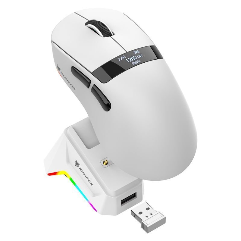Chuột gaming H9PRO ba chế độ không dây Bluetooth có dây cảm biến PAW3311 chính hãng