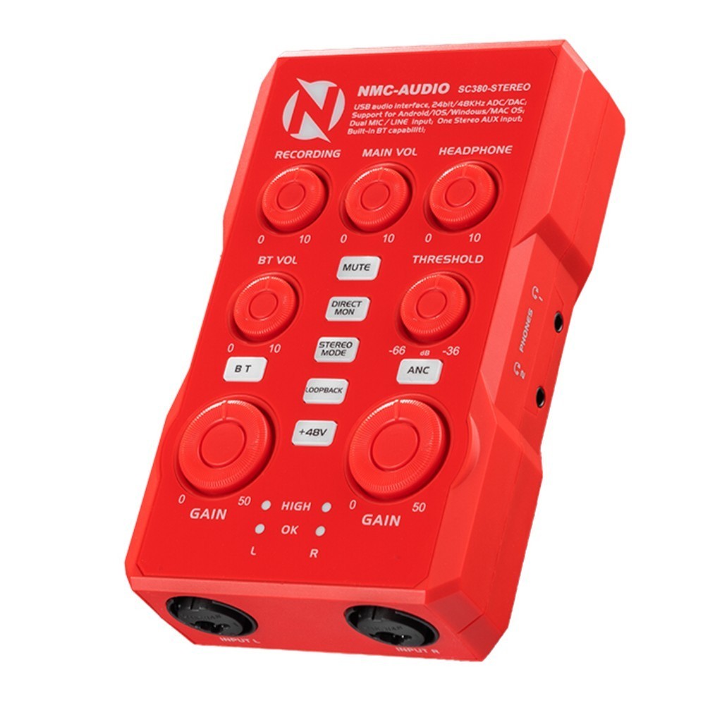 Audio interface NMC-AUDIO SC380-STEREO V3 (Phiên bản SoundCard) - Hàng Chính Hãng - Songlongmedia
