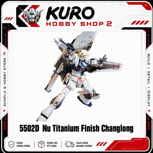 RG 1/144 5502 / 5502D Changlong RG Nu - Mô hình lắp ráp Trung quốc