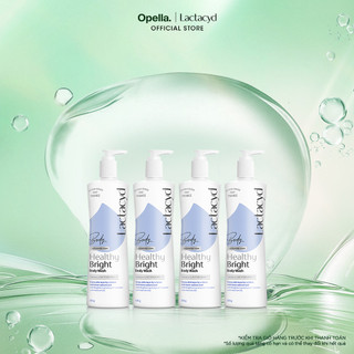 Bộ 4 Sữa tắm Lactacyd Healthy Bright làm đều màu da, mang lại làn da sáng khỏe, rạng rỡ và tự tin
