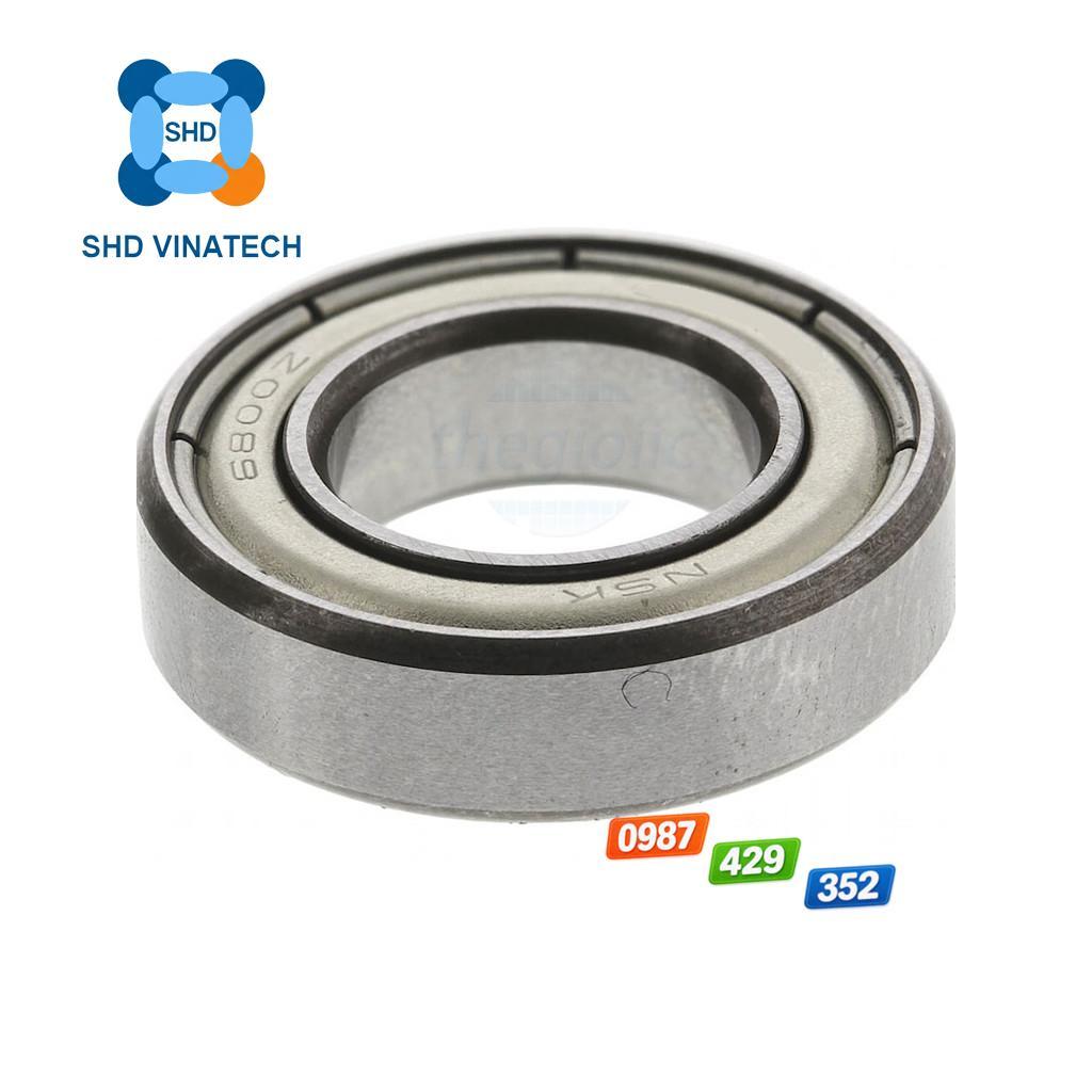 Combo 5 Vòng bi nắp sắt 6800zz 6801zz 6802zz