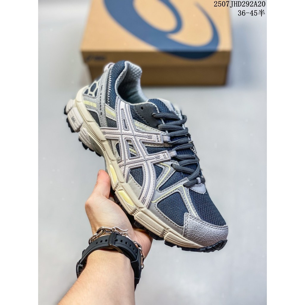 Giày thể thao chạy bộ đường mòn GEL ‐ KAHANA 8 Unisex, Đệm chân sau ‐ GEL Đế ngoài chắc chắn Đi bộ đ
