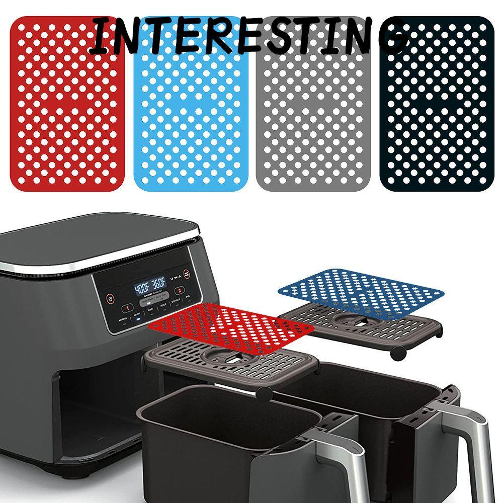 INTERESTING Air Fryer Mat Lò nướng Phụ kiện chống dính cho Ninja DZ201 Foodi cho Ninja Foodi DZ201