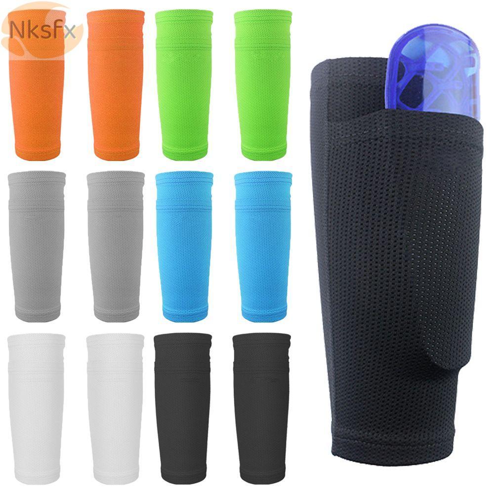 NKSFX Football Shin Holder Soft Shinpads Kids Boys Men Instep Socks