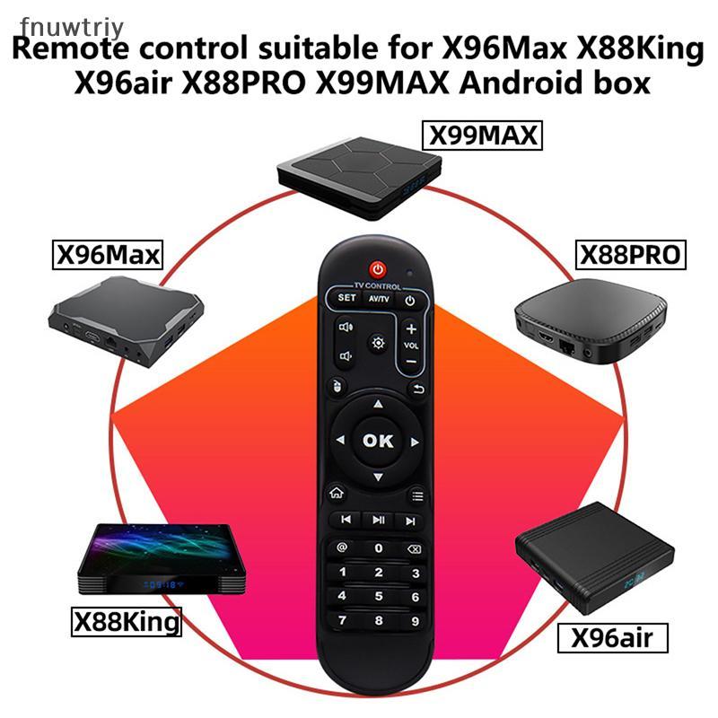 [fnuwtriy] Điều khiển từ xa X96 MAX cho X96MAX X96Air X88King X88PRO Aidroid set top box media playe