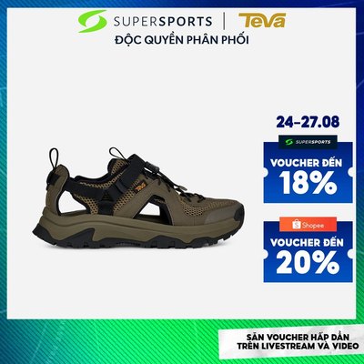 Giày Sandals Nam Teva Hurricane Xlt3 Closed-Toe - Xanh Quân Đội - 1173721-DOBC ADS10 LS400
