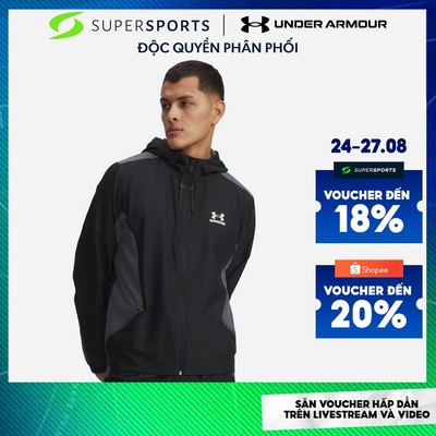 Áo Khoác Nam Under Armour Tech Sport Woven - 6011267-001 ADS03 LS100