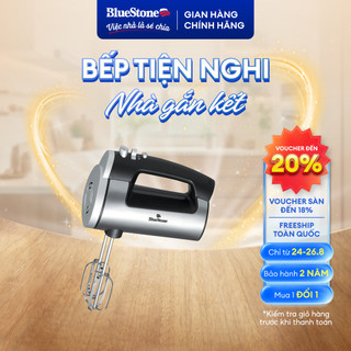 Máy đánh trứng bluestone hmb-6333s 300w | 6 tốc độ | trộn bột – làm kem – đánh trứng | chính hãng bh 2 năm
