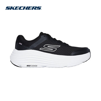 Giày Thể Thao Nữ Skechers GOrun Max CushioningEndeavour Chạy Bộ Tập luyện-129470-BKW Air-CooledGogaMat Online Sale