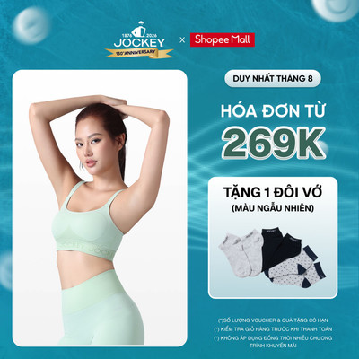 [New Arrival] Áo Bra Thể Thao Nữ Jockey Seamfree Light - J4024