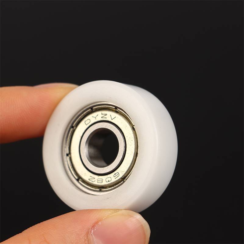[YDV] 1 Cái 608 ZZ 8 * 30 * 10mm POM Nylon Vòng Loại Con Lăn POM Bọc 608ZZ Vòng Bi Ròng Rọc Bánh Xe 