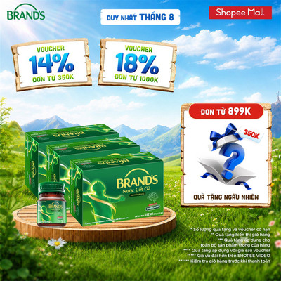 Combo 3 Nước cốt gà BRAND'S Vị Truyền Thống (42 ml x 6 lọ)