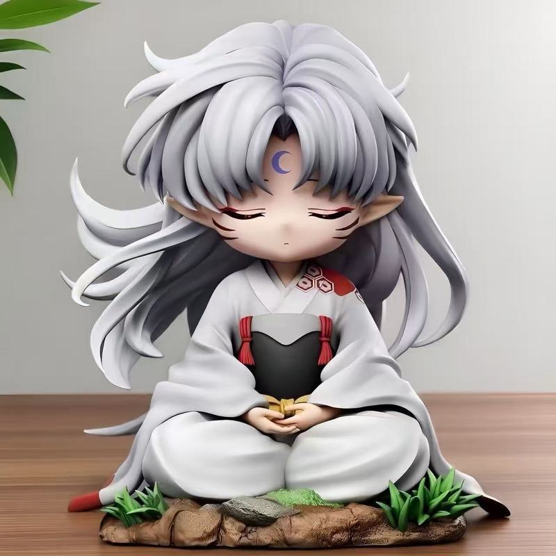Inuyasha Giết Maru Deluxe Ngồi Tư Thế GK Hình Xe Để Bàn Trang Trí Anime Bộ Sưu Tập Đồ Chơi Quà Tặng