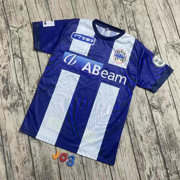 Áo bóng đá Nhật Bản J-League Giải đấu Yamagata Yamagata Áo thun ngắn tay in kỷ niệm Áo cổ vũ nhanh k
