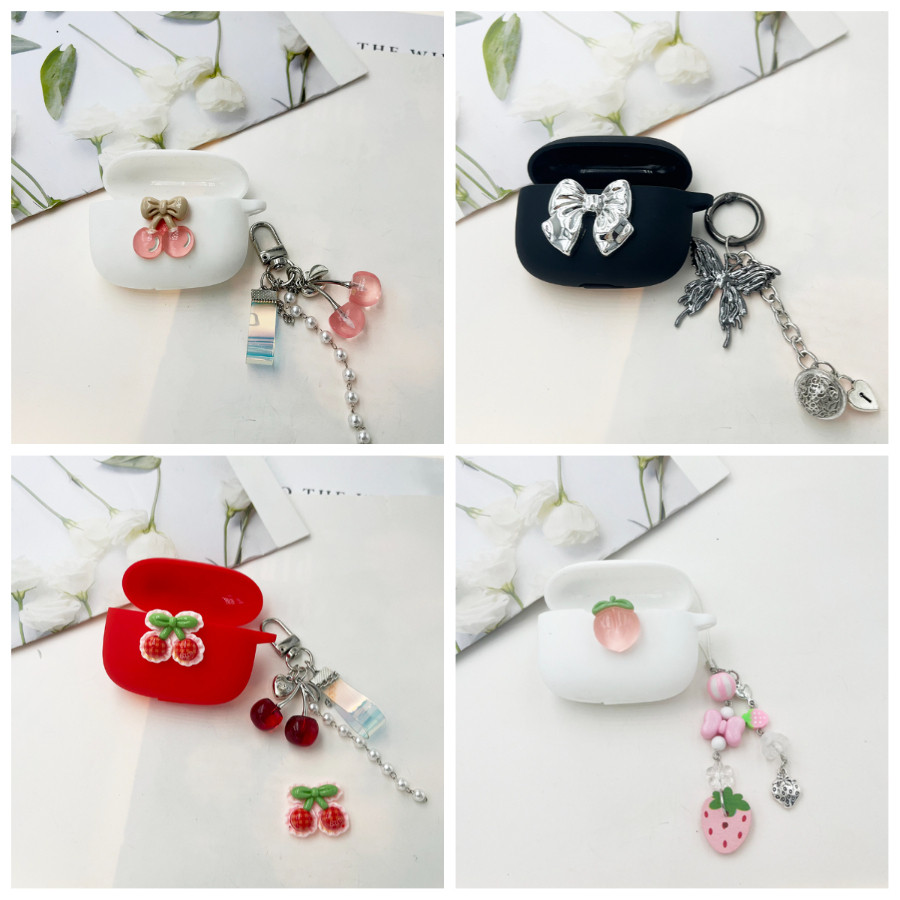 Ốp Lưng Thời Trang Cho EarFun Air Mini 2 / Air Pro 3 / Clip 2 / Free Pro 2 Ốp Lưng Silicon Tai Nghe 