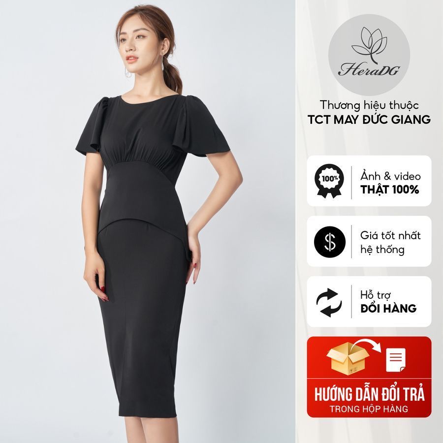 Đầm ôm peplum HeraDG - SDP20072
