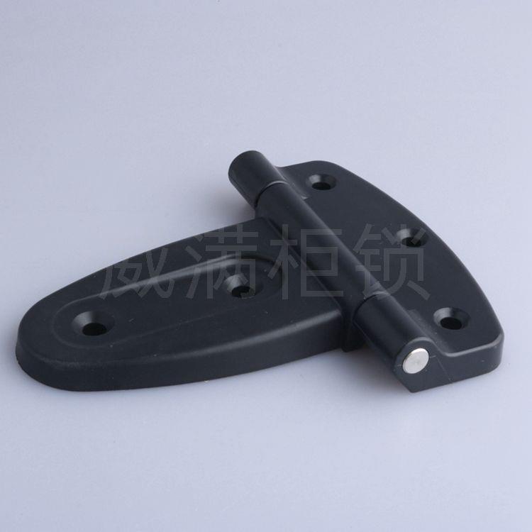 CL108 Tủ Phân Phối Màu Đen PA Nylon Bản Lề Hộp Phân Phối Bản Lề Nhựa Hộp Thiết Bị Cửa Tủ Tam Giác