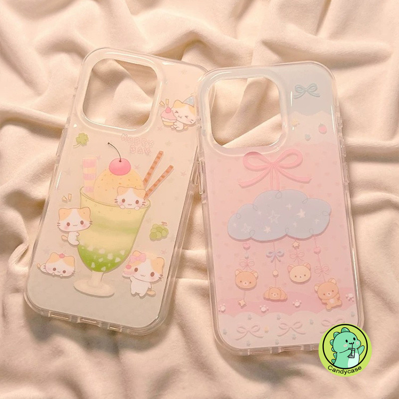 Vỏ Mèo Kawaii Cho Samsung Galaxy A57 A56 M56 F56 M06 F06 A55 A54 A50 A50S M40S A30S 5G 4G Vỏ Điện Th