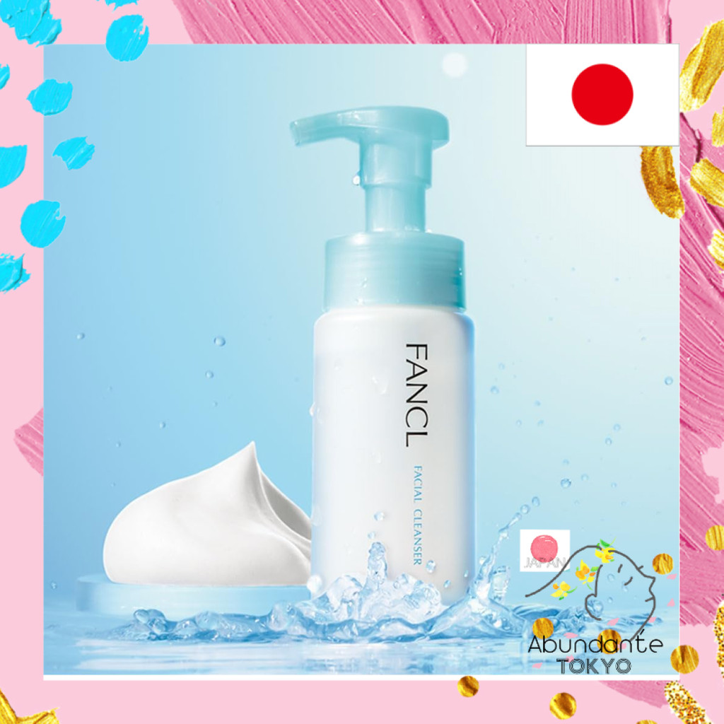 FANCL Pure Moist Foaming Cleanser - Sensitive Skin, Amino Acid, Ceramide, Achieve soft, smooth skin[