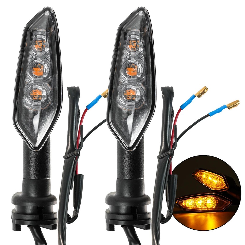 Đèn LED 2X Xe Máy 12v Blinker Dành Cho Xe Yamaha MT07 Tenere 700 XJ6 FZ6 MT09 Tracer 900 MT10 MT03 F