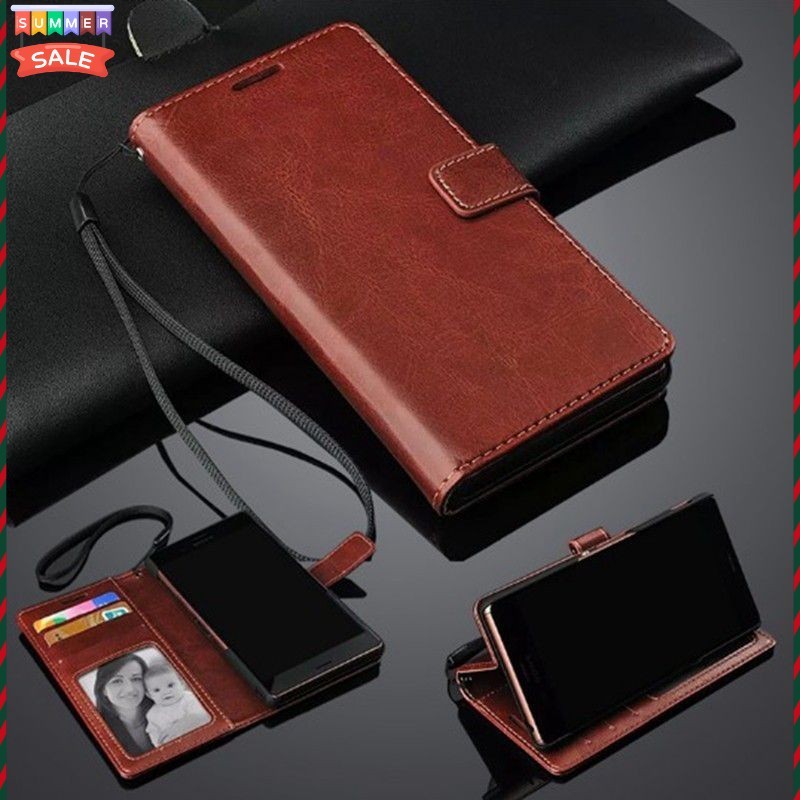 [Ready] Bao da dạng ví nắp lật hai mặt cho Samsung A56 A36 A34 A16 A12 A22 A04 A03 A02 A04E 4G 5G