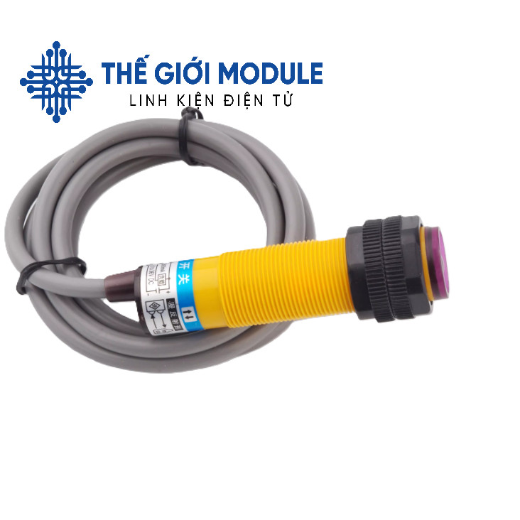 [Có sẵn] Cảm biến vật cản hồng ngoại E3F-DS30Y1 AC NO - thegioimodule