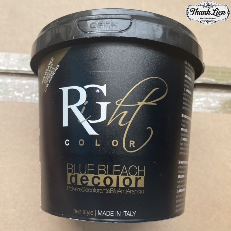 [ LT ] Bột tẩy màu tóc Right Color RG Blue Bleach Decolor 500gr