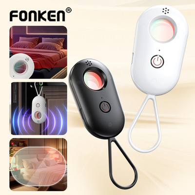 Phát hiện hồng ngoại Fonken Máy dò Camera Mini Báo động đường dài Chống gián điệp Máy dò bảo vệ nhìn trộm Candid