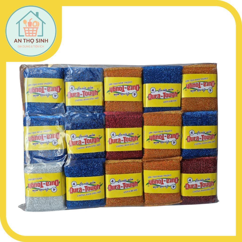 [Lố 60 miếng] Cước rửa chén kim tuyến Samran – Sạch bong, sáng bóng, bền bỉ!