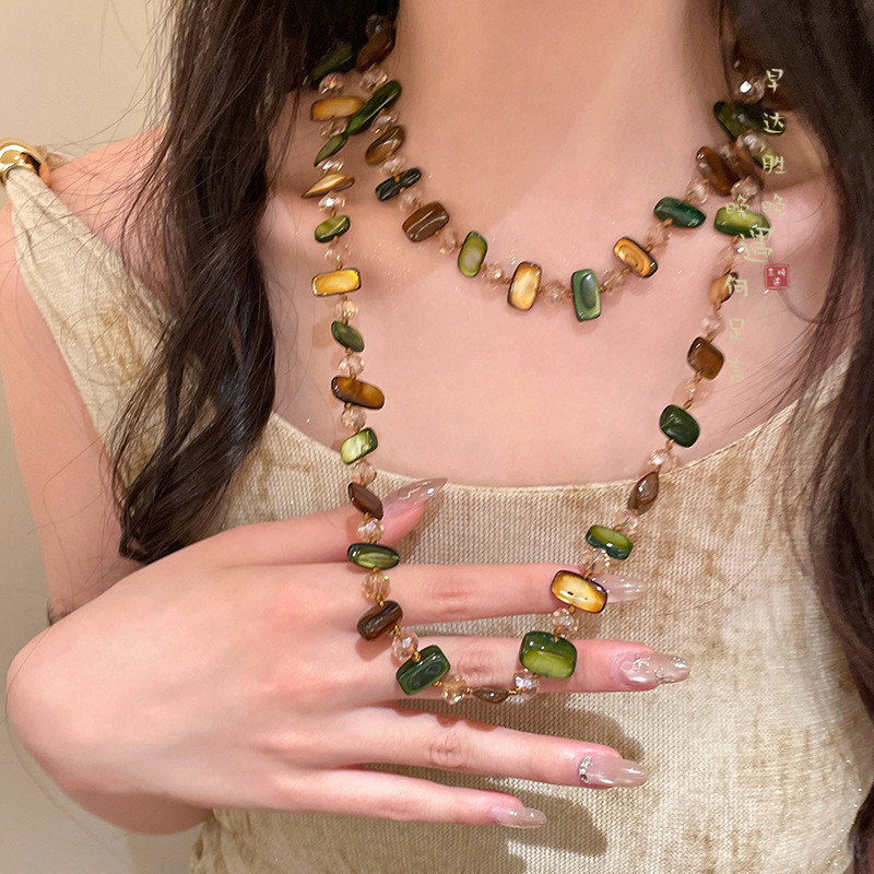 Vòng cổ multicolor style bohemian dành cho nữ