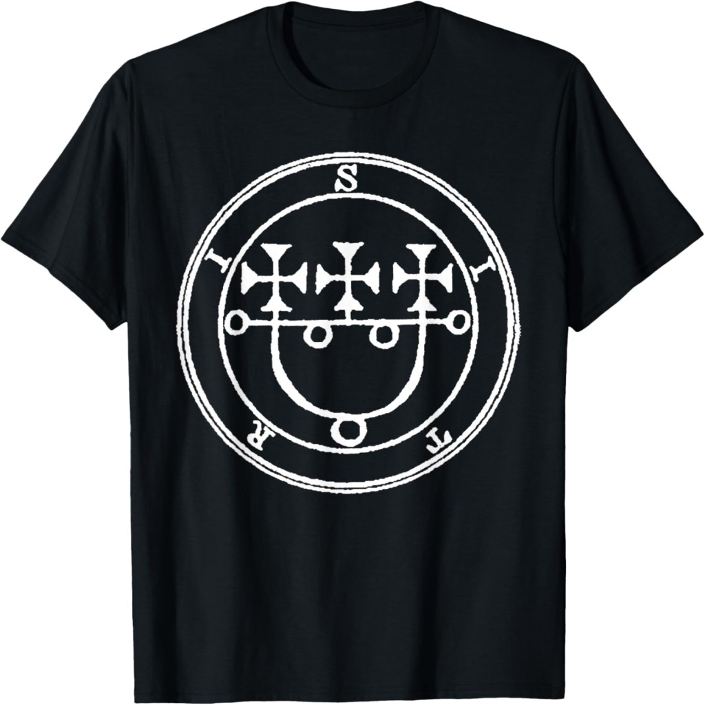 Áo thun Sitri 12th Goetia Demon Diety Sorcery Occult Magic Sigil T-Shirt