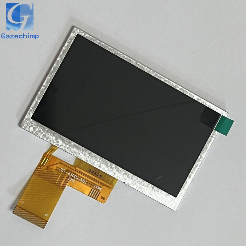Màn hình hiển thị 4.3 '' Chung Thay thế nhỏ gọn Màn hình TTL 40 Pin