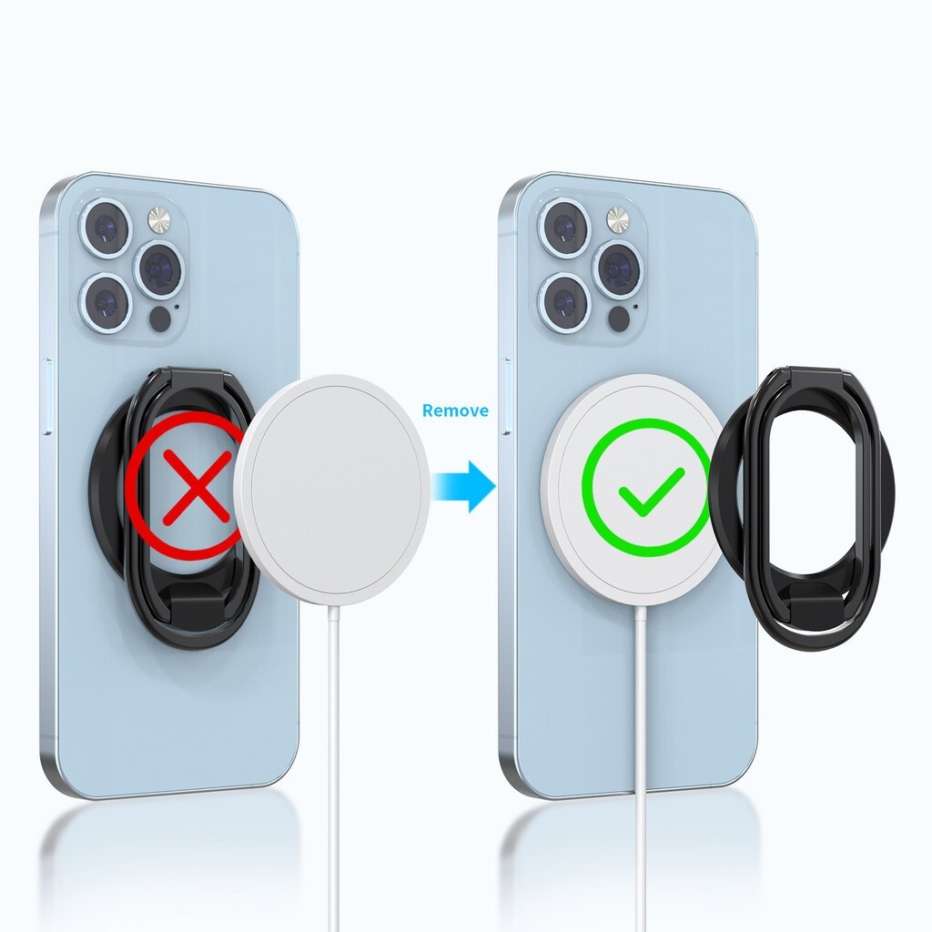 Magnetic Finger Grip Metal Ring Car Phone Holder Stand Phone Holder Bracket