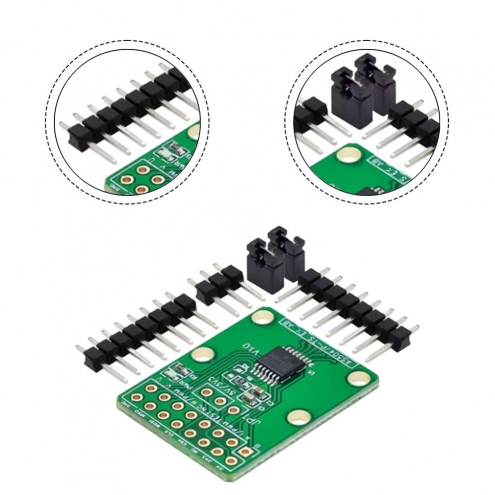 Bộ mã hóa AS5047P Thiết kế nhỏ gọn Hoạt động điện áp kép Chất liệu PCB màu xanh lá cây