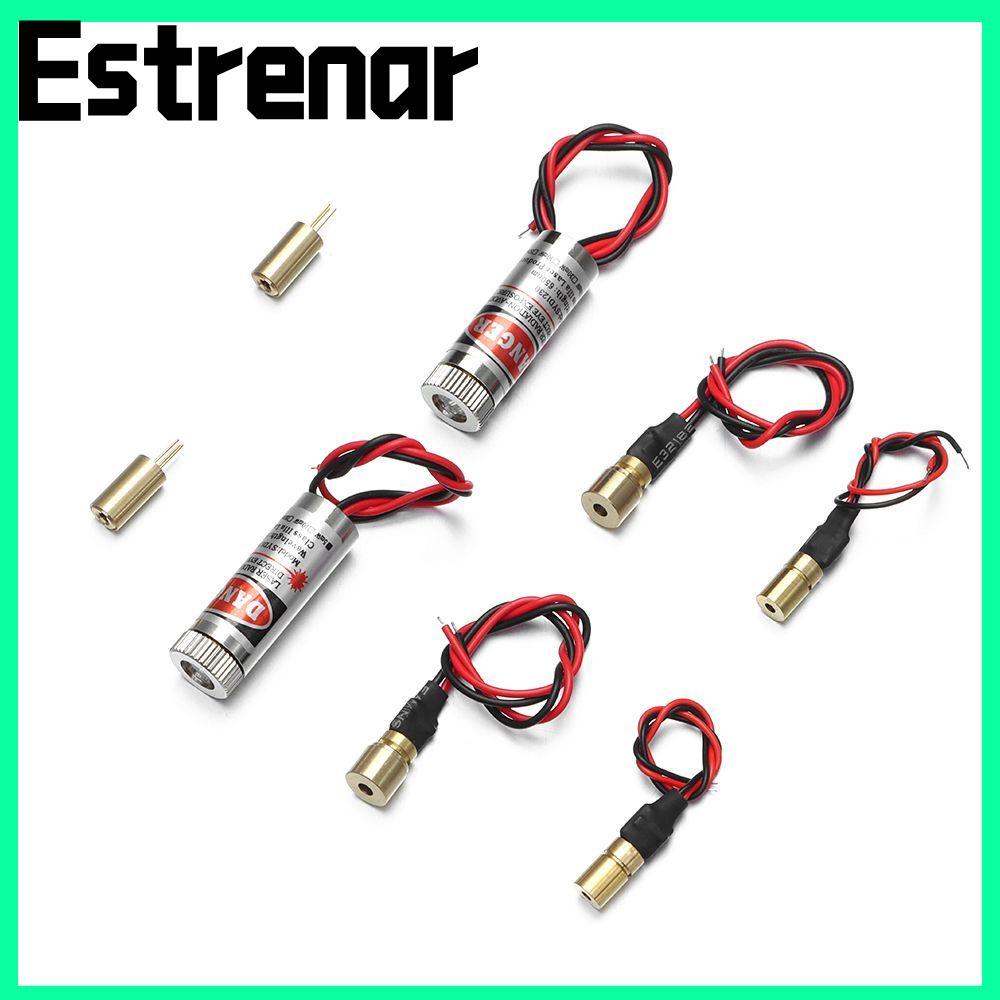 ESTRENAR Point / Line Laser 650nm 5mW Lấy nét có thể điều chỉnh đầu mô-đun Laser
