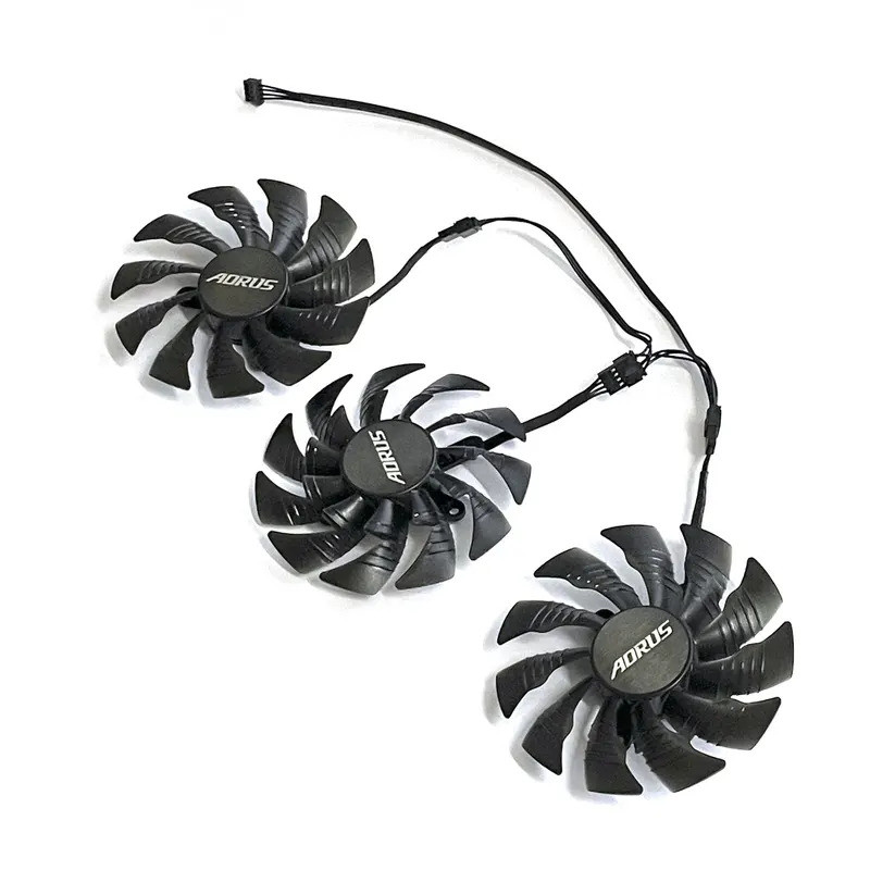 Mới 95mm T129215BU PLD10015B12H DC 12V 0.5A 4PIN GTX1080TI QUẠT GPU CHO GIGABYTE AORUS GTX 1070 1080