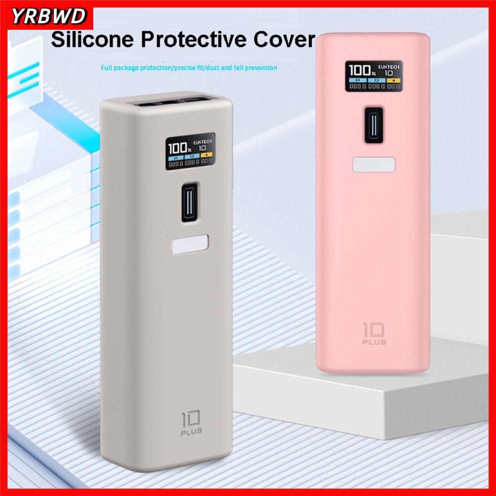 YRBWD Silicone, Bảo vệ chống bụi chống sốc, Di động có tay cầm Vỏ bảo vệ mềm cho CUKTECH No.10 Power