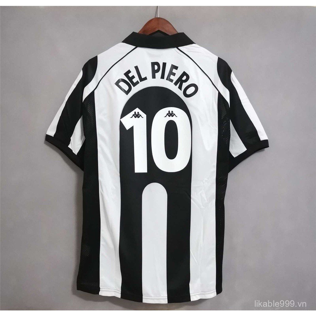 Áo bóng đá Jersey Casa Retro Juventus 97-98 cho cả hai giới, thoáng khí.