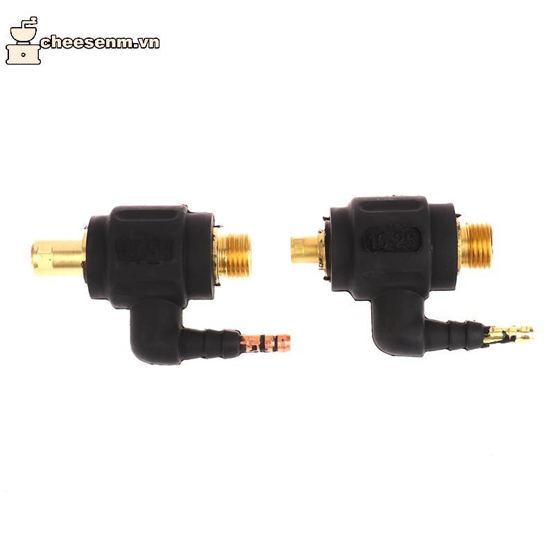 Cheenm Chất Lượng Cao M16 Tig Torch Hàn Gas Adapter Đai Ốc Khớp Nối DKJ10-25 DKJ35-50 Tig Hàn Adapte