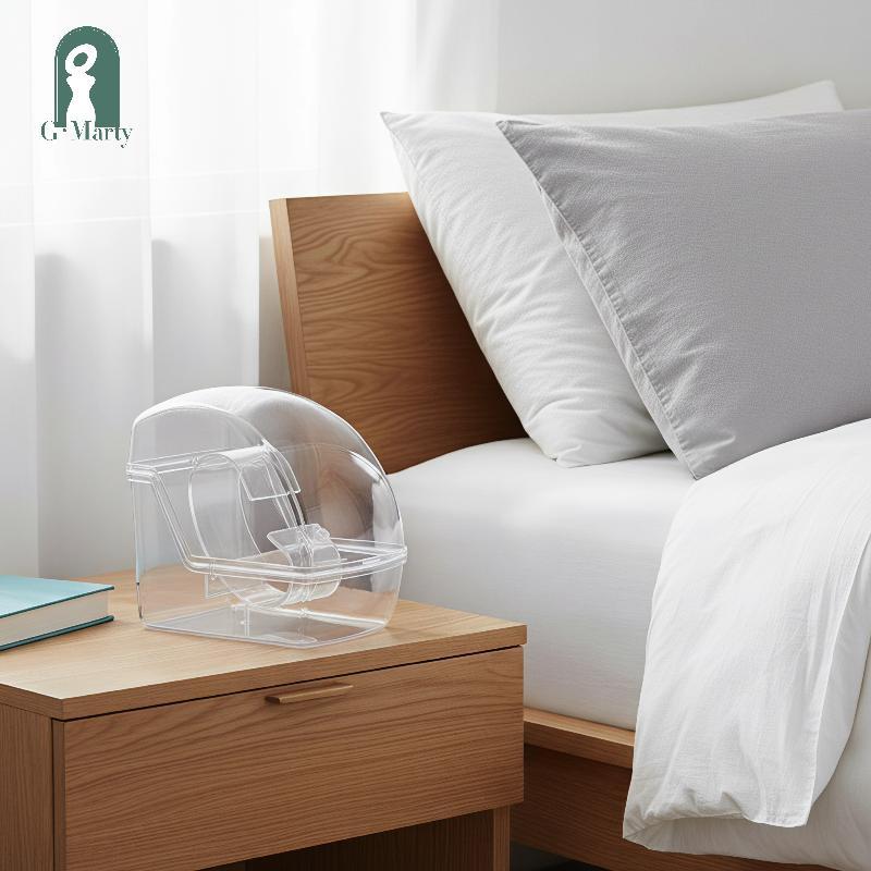 Hộp đựng đồng hồ bằng nhựa trong suốt Gmarty KL