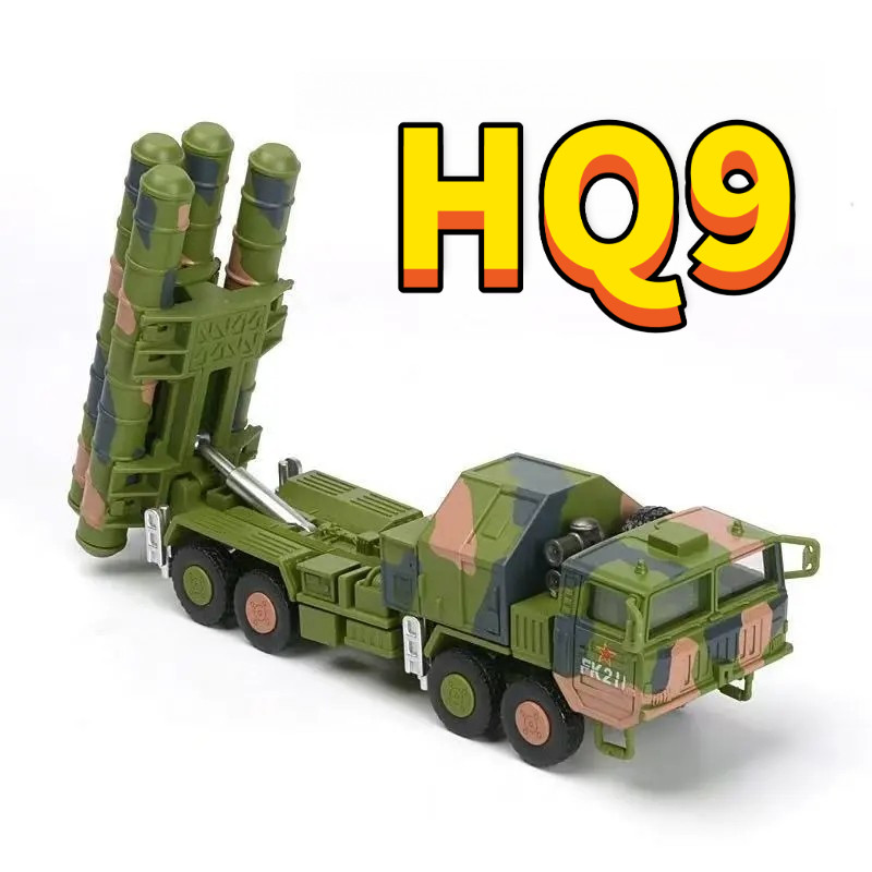 [HQ9 Cờ Đỏ 9] 1: 72 Mô Hình Xe Tên Lửa Chống Khí Độ Chính Xác Cao Khu Vực Từ Xa Xe Tên Lửa Chống Khô