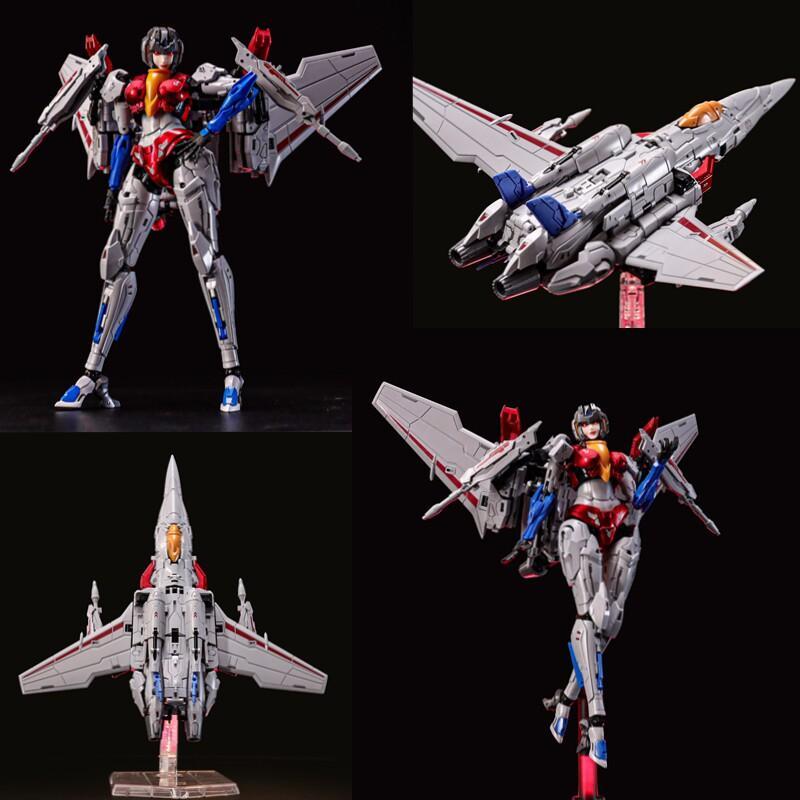 CS-03 Star Queen Red M Spider Bộ sưu tập Robot biến hình không gian King Kong Race Star Airplane