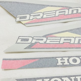 [HUYỀN THOẠI MỘT THỜI] TEM DÁN XE DREAM II 3 LỚP CAO CẤP (TEM DREAM HỒNG)