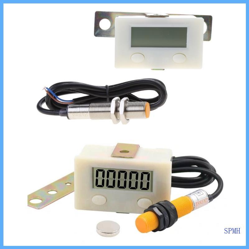 Bộ đếm Super Pounch 0-99999 Bộ đếm chữ số có công tắc cảm ứng từ tính Điện tử