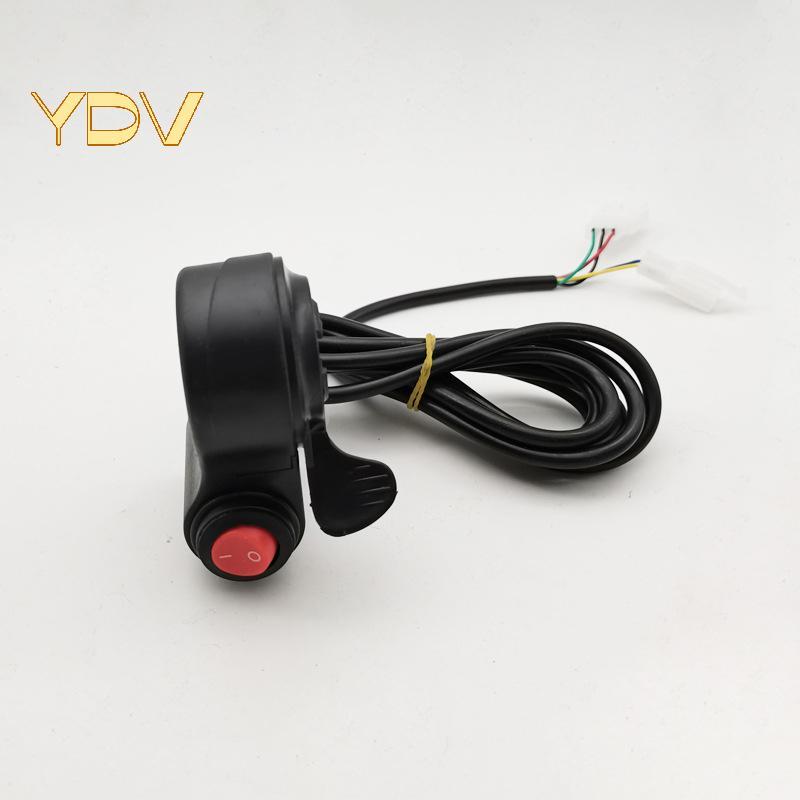 [YDV] Vôn kế kỹ thuật số Phạm vi rộng 12V đến 84V dành cho EBike và xe tay ga với giá đỡ 22mm và màn