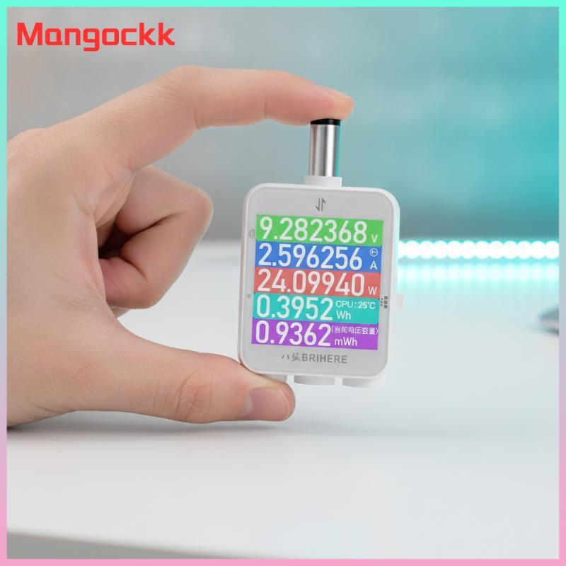 【 Mangok 】 B50 Màn hình kỹ thuật số Máy kiểm tra DC Vôn kế có độ chính xác cao Ampe kế Watt Meter DC