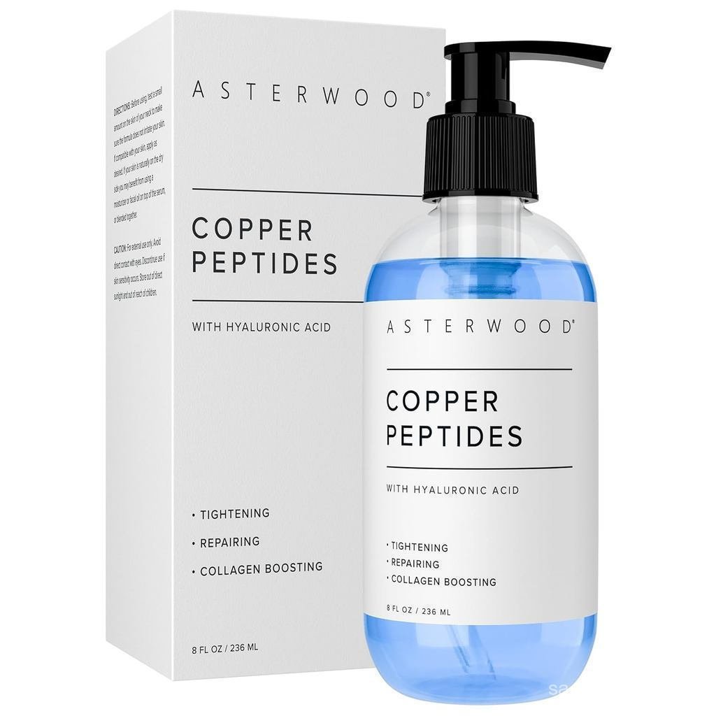Tinh chất Peptide đồng Asterwood để làm săn chắc da mặt, sửa chữa và thúc đẩy sản xuất Collagen, chứ